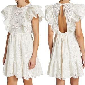 Nwot Sea NY Vienne Eyelet Tunic Dress Size 4/Small